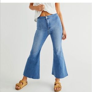 Youthquake Crop Flare Jeans